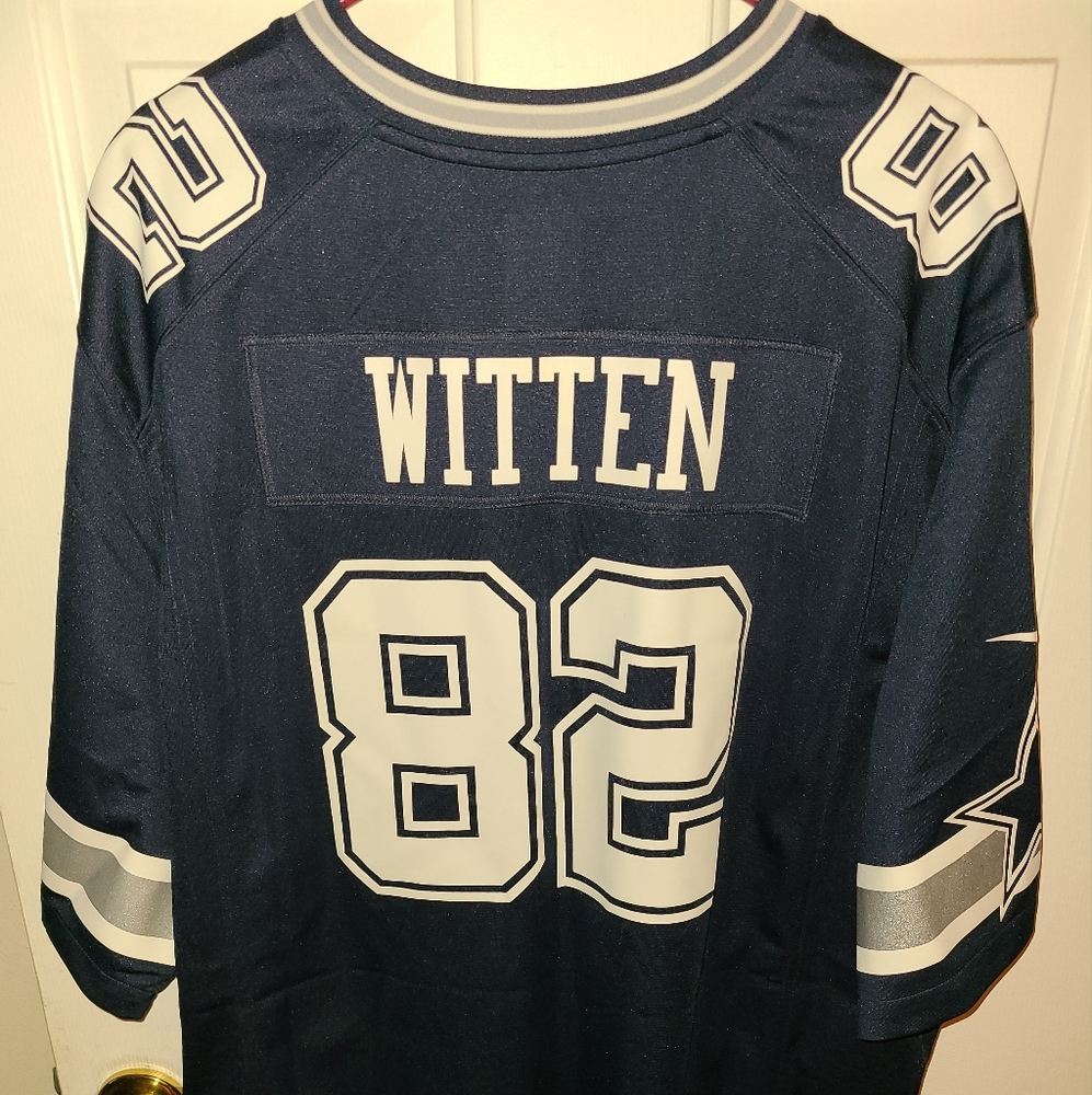 Nfl Retired Jason Witten Nike XXL throwback jersy #82,colors navy blue white